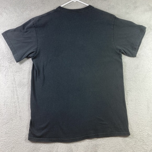 Peanuts Charlie Brown Shirt Adult Medium Black Everyday I'm Shufflin Graphic Tee - Picture 12 of 12